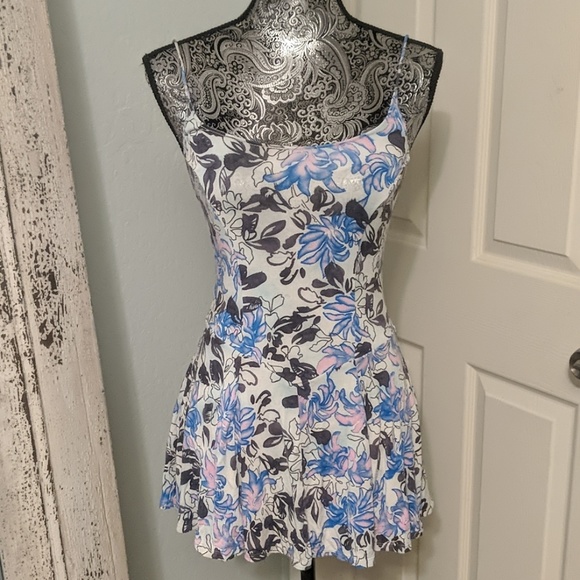 Free People Tops - **Sold** Free People blue floral tunic